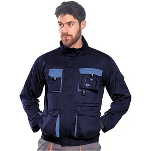 Jacheta de lucru TEXO in culori contrastante - navy
