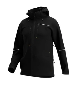 Jacheta softshell de lucru OAK, moderna, pentru barbati, detalii reflectorizante, rezistenta la vant, rupere si apa, respirabila