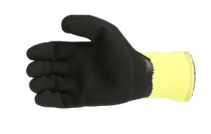 Manusi de protectie din latex, pentru iarna, de inalta vizibilitate, Construhot