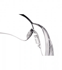Ochelari de lucru si protectie 𝗖𝗢𝗕𝗥𝗔, lentile fumurii/incolor, snur inclus