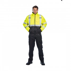 Pantaloni de lucru ACTION cu 11 buzunare, culoare negru