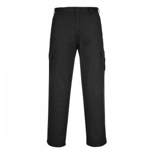 Pantaloni tactici unisex Combat, de culoare negru