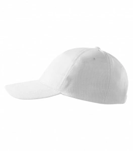 Sapca unisex cu catarama reglabila - alba