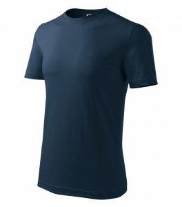 Tricou pentru barbati CLASSIC NEW, navy, 100% bumbac