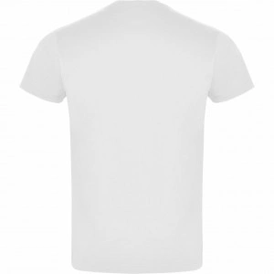 Tricou unisex ATOMIC alb, 100% bumbac