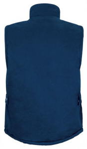 Vesta de lucru RICHARD, captusita, cu buzunare multiple - navy