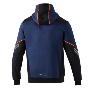 Hanorac cu gluga si fermoar COLORADO - Sparco, cu detalii reflectorizante