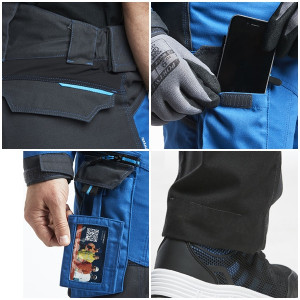 Pantaloni de lucru SERVICE royal, genunchiere incluse