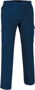 Pantaloni de lucru si protectie THUNDER in doua tonuri cu 6 buzunare complexe, navy