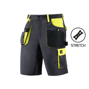 Pantaloni scurti de lucru PROWORK Stretch cu 8 buzunare de depozitare