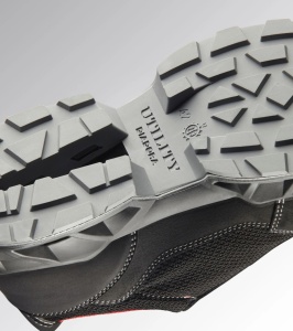 Pantofi de protectie S1PS ESD, SHARK ENGINE LOW, bombeu compozit, material respirabil, culoare negru cu rosu
