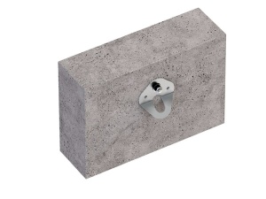 Punct de ancorare universal, extrem de flexibil in aplicare si poate fi instalat pe structuri plane, inclinate sau verticale din lemn, beton sau otel