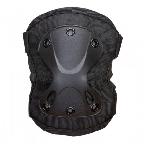 Cotiere cu nivel ridicat de protectie si confort, negre, ajustabile cu scai, set 2 bucati, marime universala