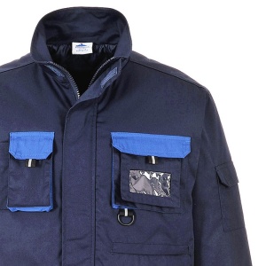 Jacheta de lucru TEXO in culori contrastante - navy
