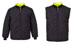 Jacheta parka reflectorizanta 7 in 1 impermeabila cu multiple buzunare