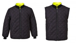 Jacheta parka reflectorizanta 7 in 1 impermeabila cu multiple buzunare
