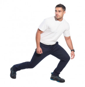 Pantaloni de lucru in talie Slim Stretch, navy