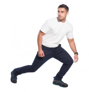 Pantaloni de lucru in talie Slim Stretch, navy