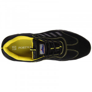 Pantofi de protectie LUSUM S1P, in doua tonuri - galben