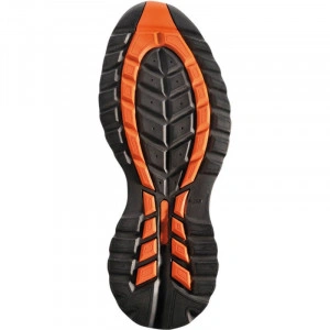Pantofi de protectie LUSUM S1P, in doua tonuri - portocaliu