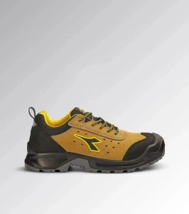 Pantofi de protectie S1P SRC, COUNTRY LOW, bombeu compozit, material respirabil, culoare maro inchis