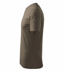 Tricou pentru barbati CLASSIC NEW, maro, 100% bumbac