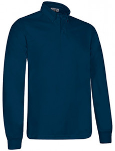 Tricou polo KRITAN pentru barbati cu maneca lunga, navy