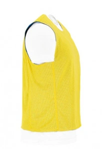 Bluza reversibila unisex PARADE pentru identificarea jucatorilor (albastru ⇄ galben)