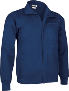 COSTUM de lucru CHISPA (jacheta + pantaloni talie) bleumarin, 100% bumbac