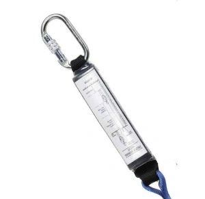 Funie din chingi cu functie absorbtie socuri, carlige, carabiniera incluse