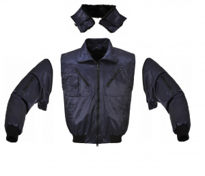 Jacheta pilot 3 in 1, impermeabila, maneci, mesada si gulerul detasabile