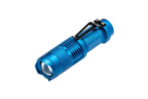 Lanterna de buzunar din aluminiu, 1*AA/1*14500 3.7v (fara baterie), 5W, 250lm, IP20, 200m