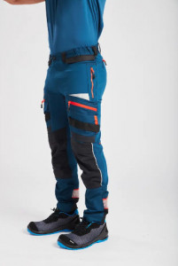 Pantaloni de lucru premium elastici, genunchiere incluse