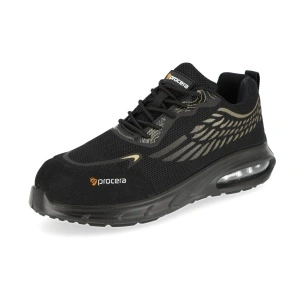 Pantofi de lucru Texo Air Wing SB, usori si aerisiti, cu design sportiv, bombeu metalic si talpa antiderapanta - negru