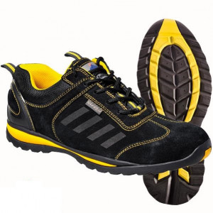 Pantofi de protectie LUSUM S1P, in doua tonuri - galben