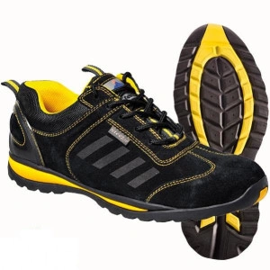 Pantofi de protectie LUSUM S1P, in doua tonuri - galben