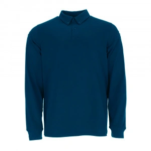 Tricou polo KRITAN pentru barbati cu maneca lunga, navy