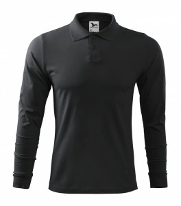 Tricou polo SINGLE J.LS pentru barbati, gri, bumbac