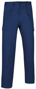COSTUM de lucru CHISPA (jacheta + pantaloni talie) bleumarin, 100% bumbac