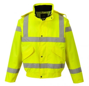 Jacheta Bomber Hi-Vis respirabila - galbena