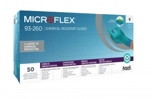 Manusi din nitril, nepudrate, de unica folosinta Microflex