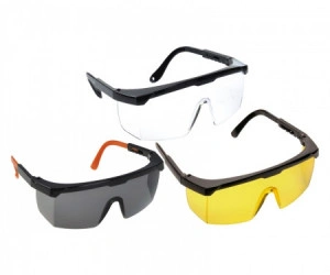 Ochelari de protectie clasici incolori/fumurii/galbeni