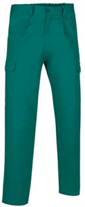 Pantaloni de lucru CASTER, subtiri, verzi