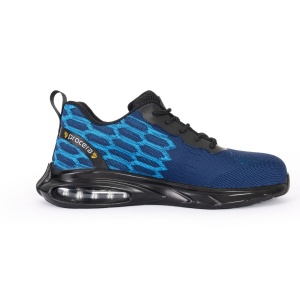 Pantofi de lucru Texo-Air Blue SB, usori si aerisiti, cu design sportiv, bombeu metalic si talpa antiderapanta - albastru