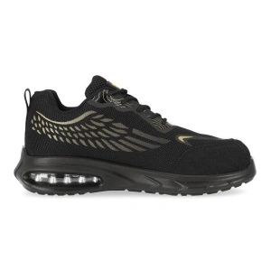 Pantofi de lucru Texo-Air Wing SB, usori si aerisiti, cu design sportiv, bombeu metalic si talpa antiderapanta - negru