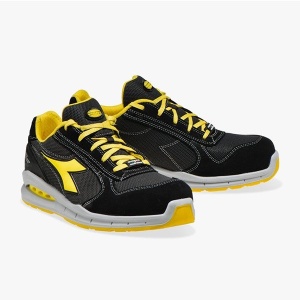 Pantofi de protectie S1PS ESD, RUN NET A.BOX LOW, bombeu compozit, piele intoarsa, culoare negru antracit