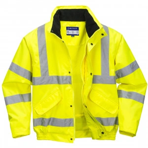Jacheta Bomber Hi-Vis respirabila - galbena