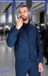 Jacheta softshell KEEPER pentru agentii de paza si protectie - navy