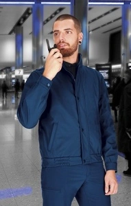 Jacheta softshell KEEPER pentru agentii de paza si protectie - navy