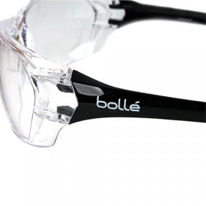 Ochelari de lucru si protectie 𝗣𝗥𝗜𝗦𝗠, lentile fumurii/incolor, snur inclus